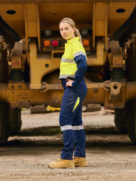 Bisley X Airflow Ladies Taped Stretch Ripstop Vented Cargo Pants (BISBPCL6150T)