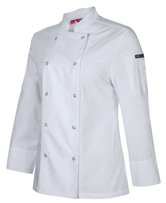 JB's Ladies Snap Button Chef's Jacket Long Sleeve (JBS5CJL1)