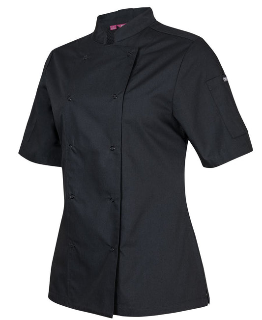 JB's Ladies Snap Button Chef's Jacket Short Sleeve (JBS5CJS1)