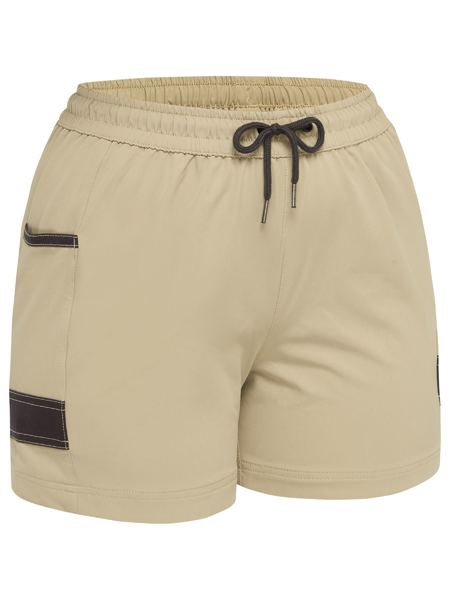 Bisley FLX & Move Ladies 4 Way Stretch Elastic Waist Shorts (BISBSHL1331)