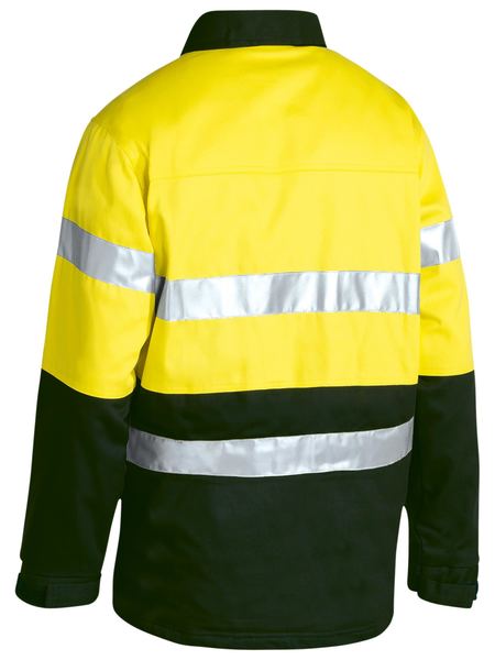 Bisley Hi Vis Taped Drill Jacket (Additional Colours)(BISBK6710T)