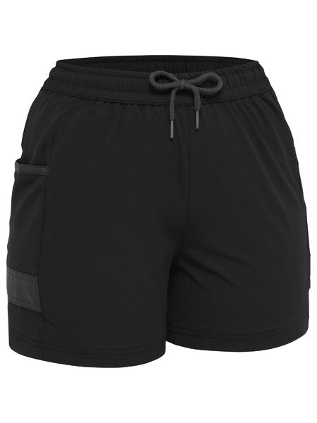 Bisley FLX & Move Ladies 4 Way Stretch Elastic Waist Shorts (BISBSHL1331)