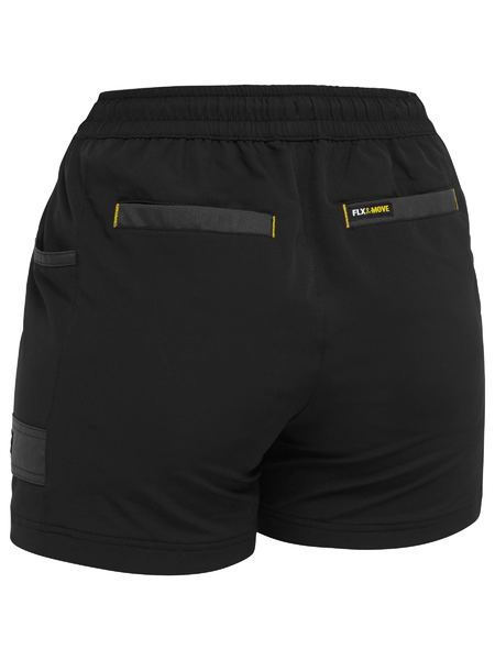 Bisley FLX & Move Ladies 4 Way Stretch Elastic Waist Shorts (BISBSHL1331)