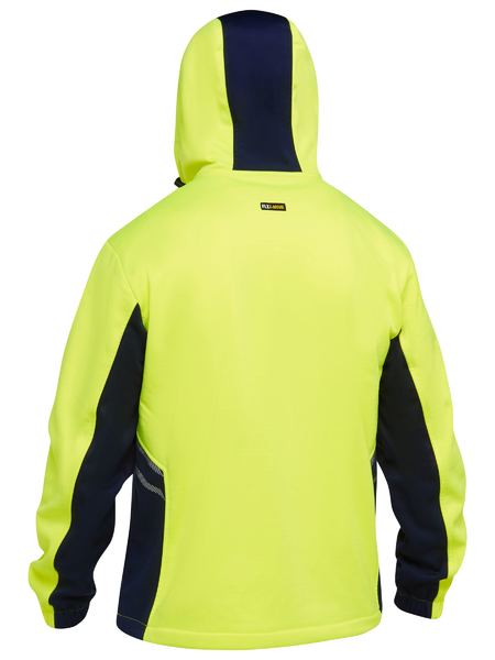 Bisley Hi Vis Liquid Repellent Fleece Hoodie (BISBK6571)