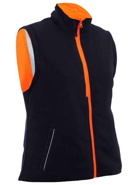 Bisley Hi Vis Ladies Taped 5 in 1 Rain Jacket (BISBKL6975)
