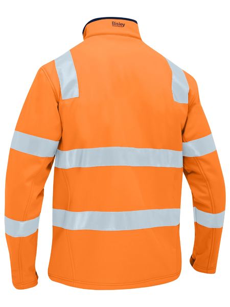 Bisley Hi Vis Taped Soft Shell Jacket (BISBJ6058T)