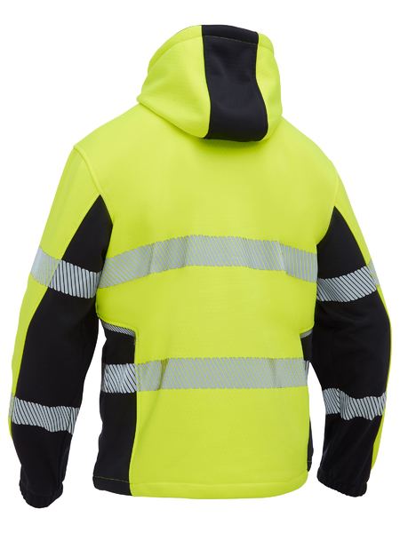 Bisley Hi Vis FLX & Move Taped Liquid Repellent Fleece Hoodie (BISBK6571T)