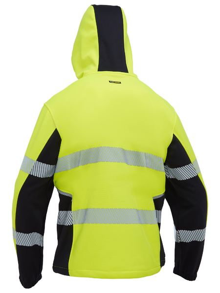Bisley Hi Vis FLX & Move Taped Liquid Repellent Fleece Hoodie (BISBK6571T)