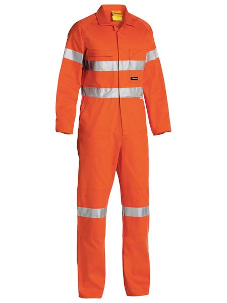 Bisley Hi Vis Taped Drill Coverall (BISBC607T8)