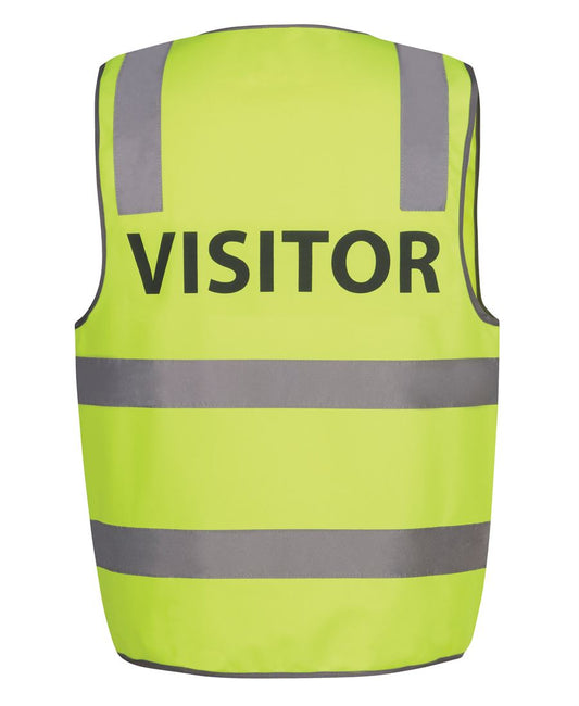 JB's Hi Vis (D+N) Safety Vest Print Visitor (JBS6DNS7)