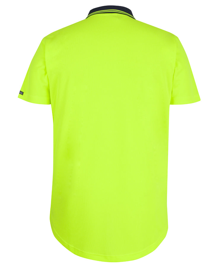 JB's Hi Vis Drop Tail Polo Short Sleeve (JBS6HDS)
