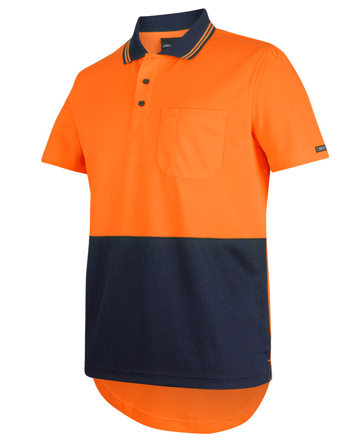 JB's Hi Vis Drop Tail Polo Short Sleeve (JBS6HDS)