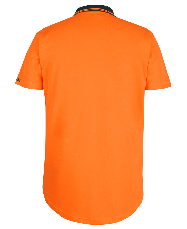 JB's Hi Vis Drop Tail Polo Short Sleeve (JBS6HDS)