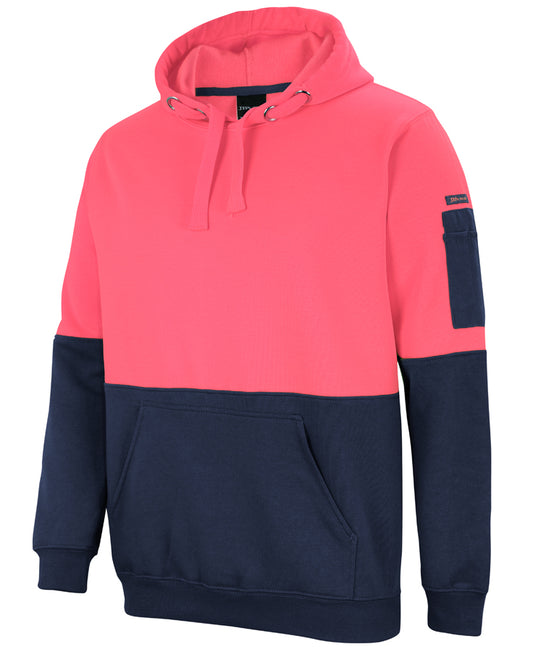 JB's Hi Vis Pull Over Hoodie (JBS6HVPH)