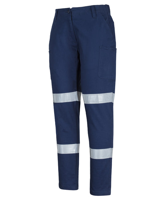 JB's (D+N) Ladies Multi Pocket Stretch Twill Pant with Tape (JBS6MTD1)