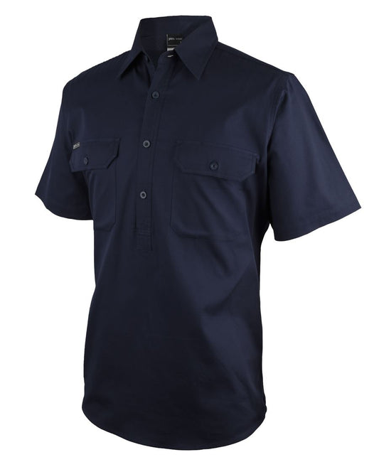 JB's 150G Close Front Work Shirt Short Sleeve (JBS6WKCF)