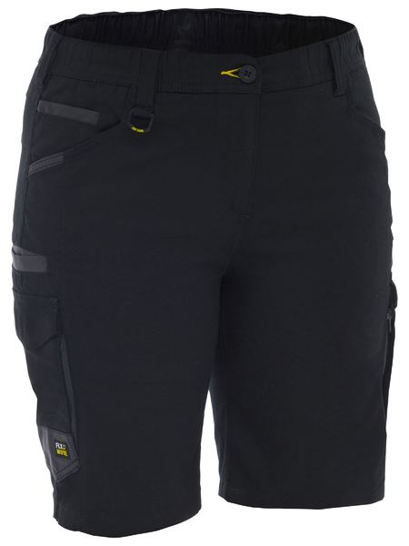 Bisley FLX & Move Ladies Elastic Waist Cargo Shorts