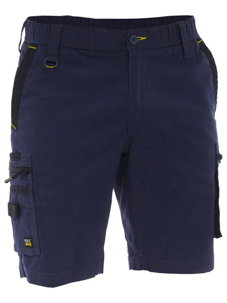 Bisley FLX & Move Elastic Waist Cargo Shorts (BISBSHC1338)