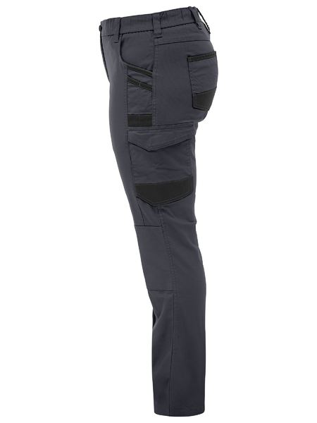 Bisley FLX & Move Ladies Stretch Canvas Elastic Waist Cargo Pants