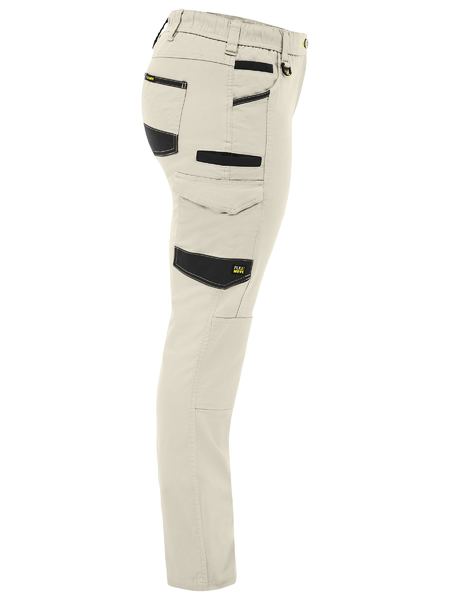 Bisley FLX & Move Ladies Stretch Canvas Elastic Waist Cargo Pants