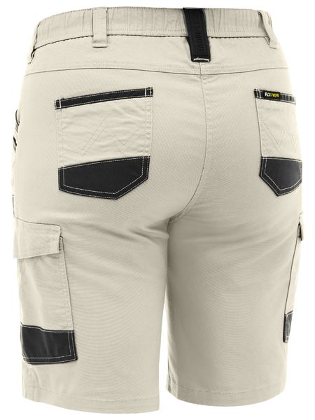 Bisley FLX & Move Ladies Elastic Waist Cargo Shorts