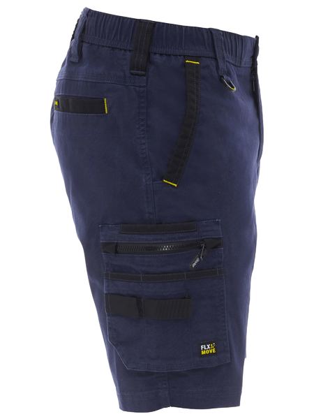 Bisley FLX & Move Elastic Waist Cargo Shorts (BISBSHC1338)