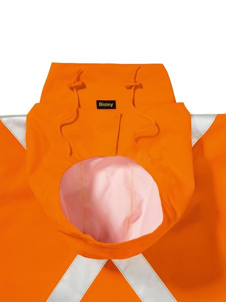 Bisley Hi Vis X Taped Rain Shell Jacket (BISBJ6968T)