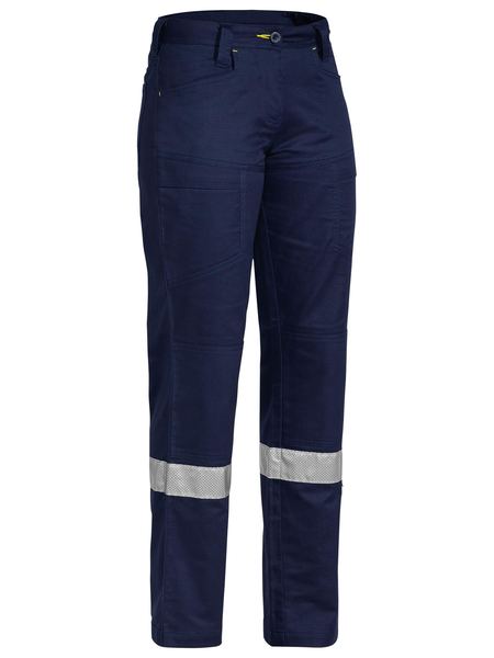 Bisley X Airflow Ladies Taped Ripstop Vented Work Pants (BISBPL6474T)