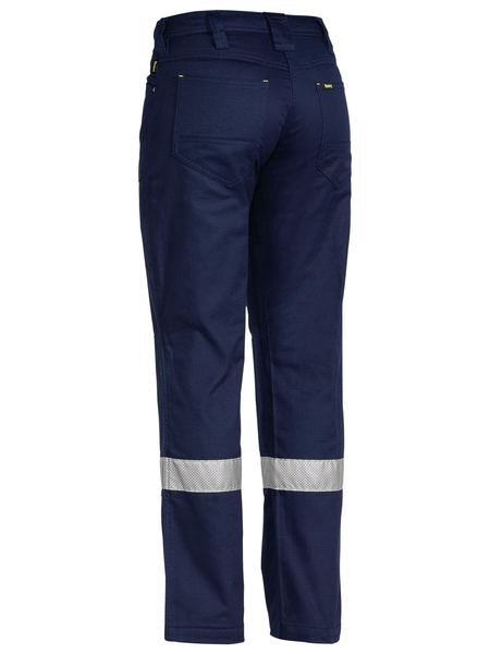 Bisley X Airflow Ladies Taped Ripstop Vented Work Pants (BISBPL6474T)