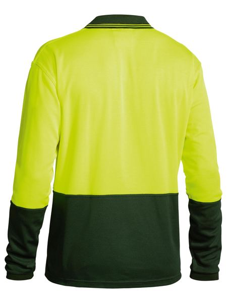 Bisley Hi Vis Polo Shirt Long Sleeve (BISBK6234)