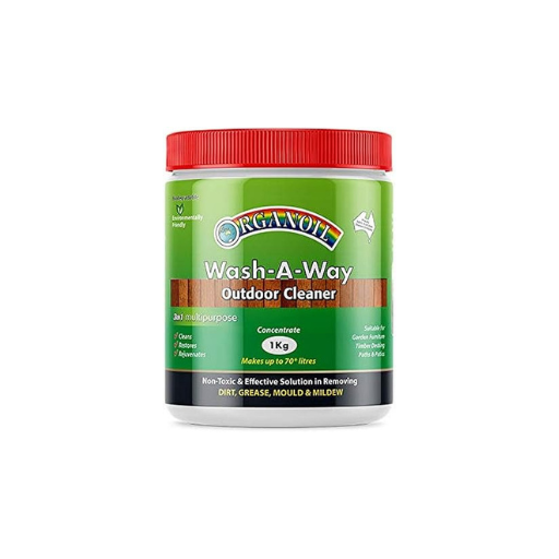 Organoil Ready to Use Wash Away Timber & Masonry Cleaner 1kg