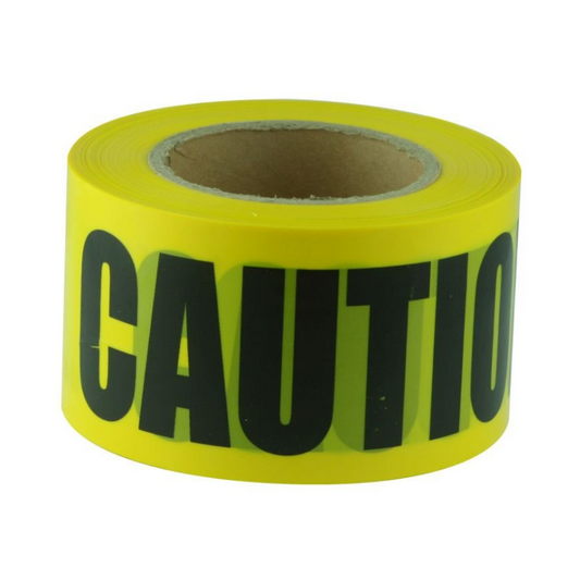 Maxisafe Caution Barricade Tape Yellow/Black (MAXBTC710)