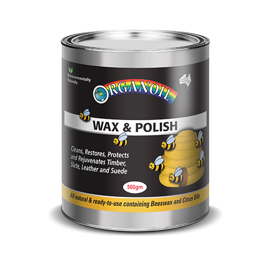 Organoil Natural Wax & Polish 500gm