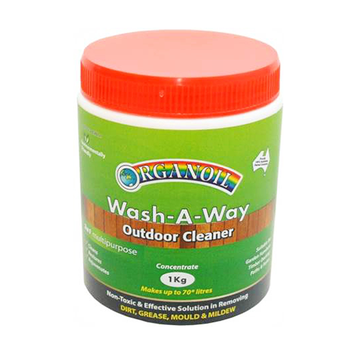 Organoil Ready to Use Wash Away Timber & Masonry Cleaner 1kg
