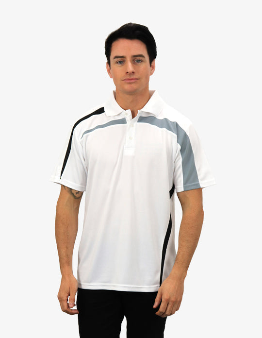 Be Seen Contrasting Front and Side Panels Polo (Additional Colours) (BSP2014)