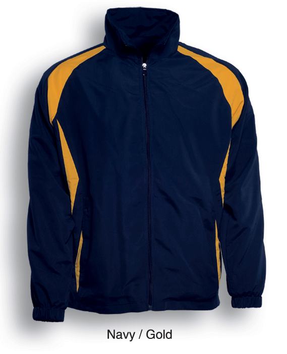 Bocini Unisex Showerproof Full Zip Training Track Jacket (BOCCJ1020)