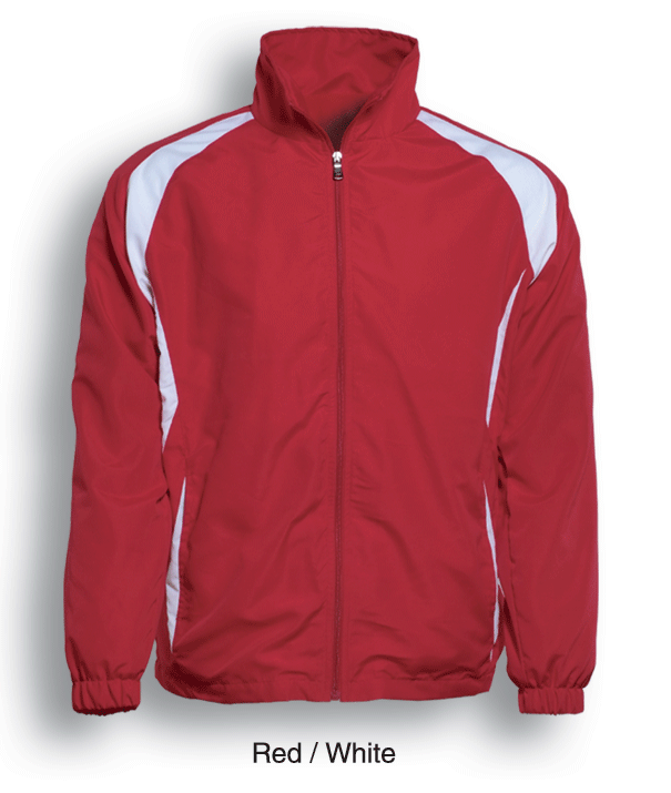 Bocini Unisex Showerproof Full Zip Training Track Jacket (BOCCJ1020)