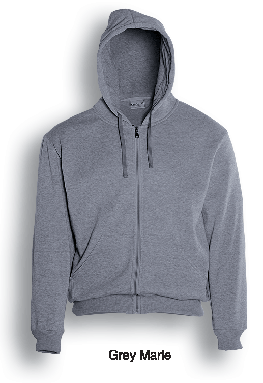 Bocini Unisex Full Zip Fleece Hoodie (BOCCJ1062)