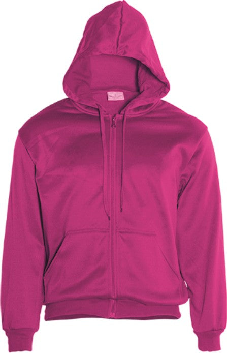 Bocini Unisex Full Zip Fleece Hoodie (BOCCJ1062)
