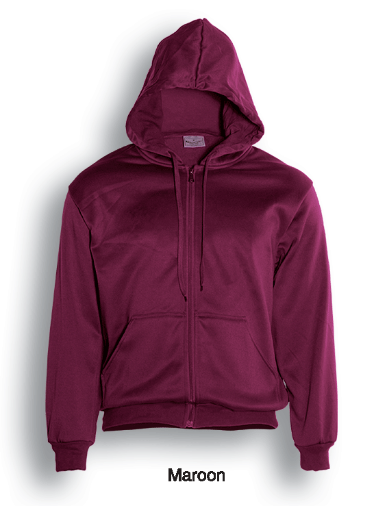 Bocini Unisex Full Zip Fleece Hoodie (BOCCJ1062)