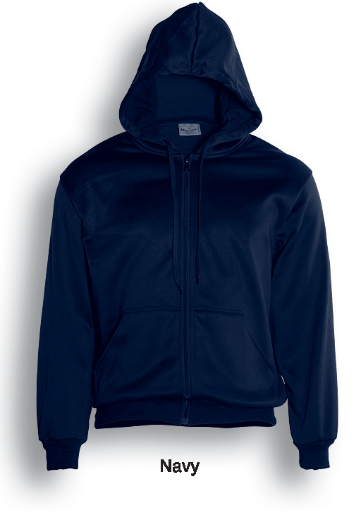 Bocini Unisex Full Zip Fleece Hoodie (BOCCJ1062)