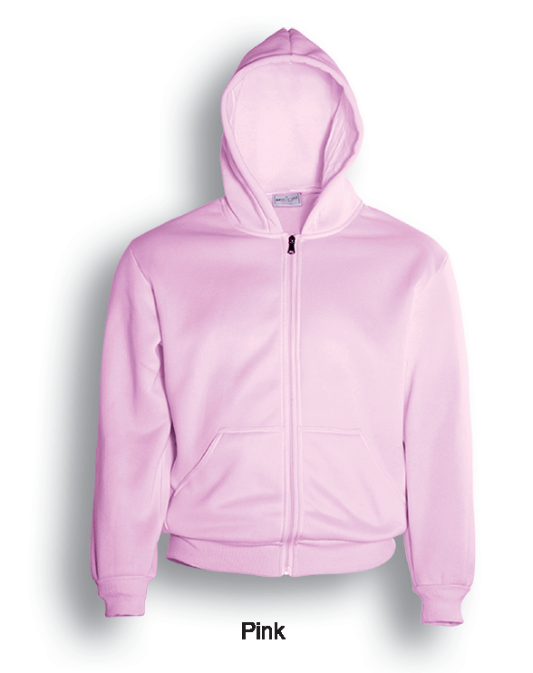Bocini Unisex Full Zip Fleece Hoodie (BOCCJ1062)