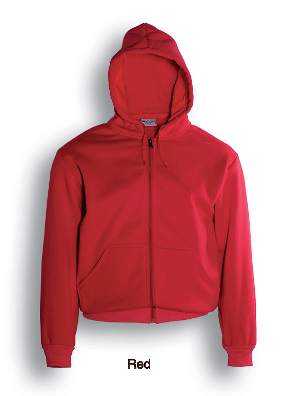 Bocini Unisex Full Zip Fleece Hoodie (Additional Colours) (BOCCJ1062)