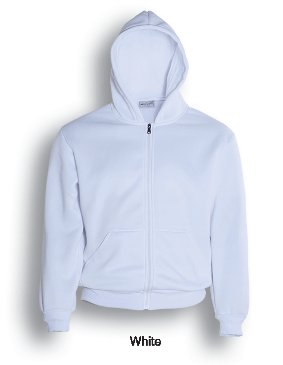 Bocini Unisex Full Zip Fleece Hoodie (Additional Colours) (BOCCJ1062)