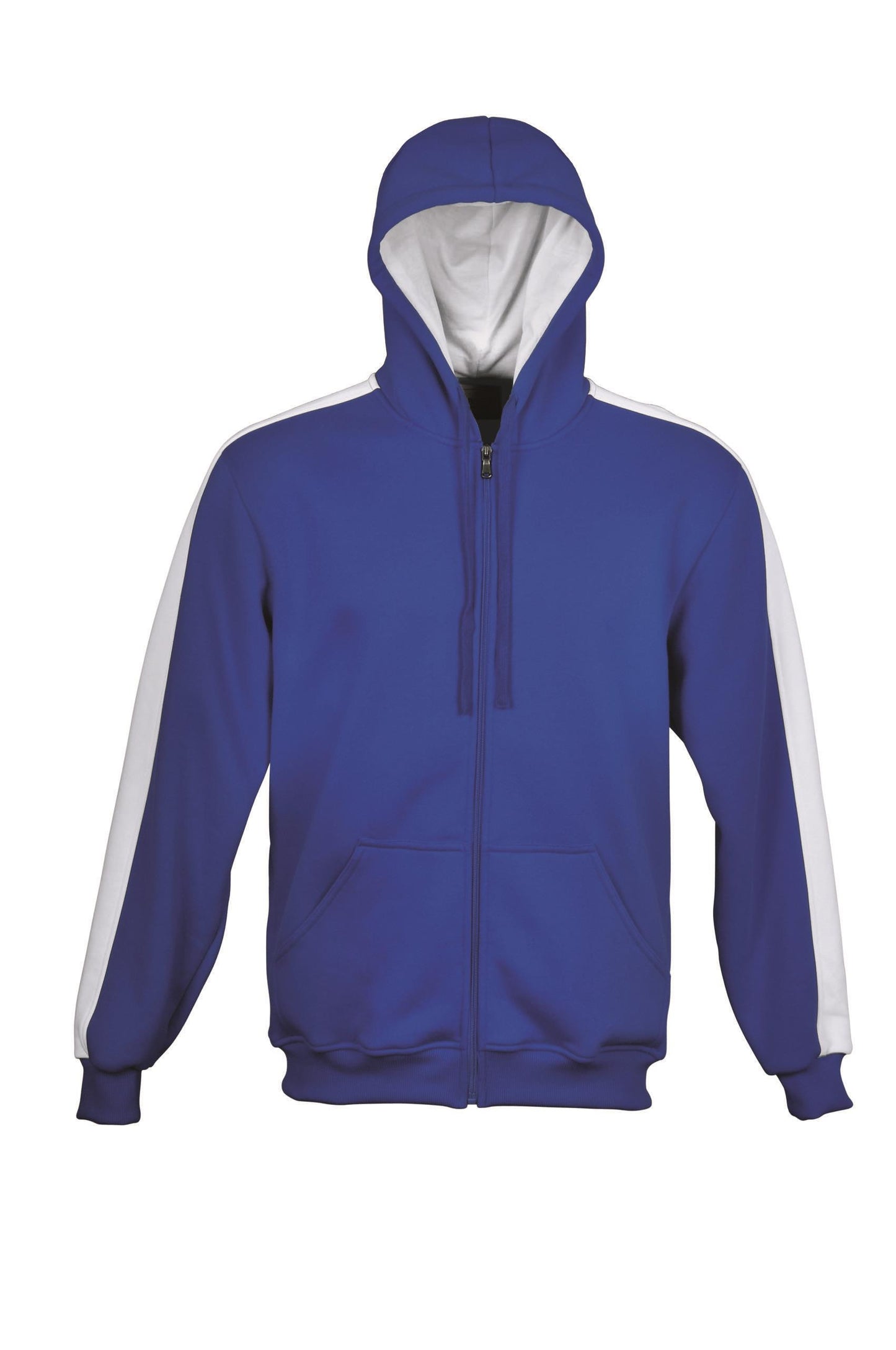 Bocini Kids Contrast Fleece Full Zip Hoodie (BOCCJ1222)
