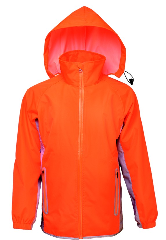 Bocini Unisex Shower Proof Reflective Wet Weather Jacket (BOCCJ1430)