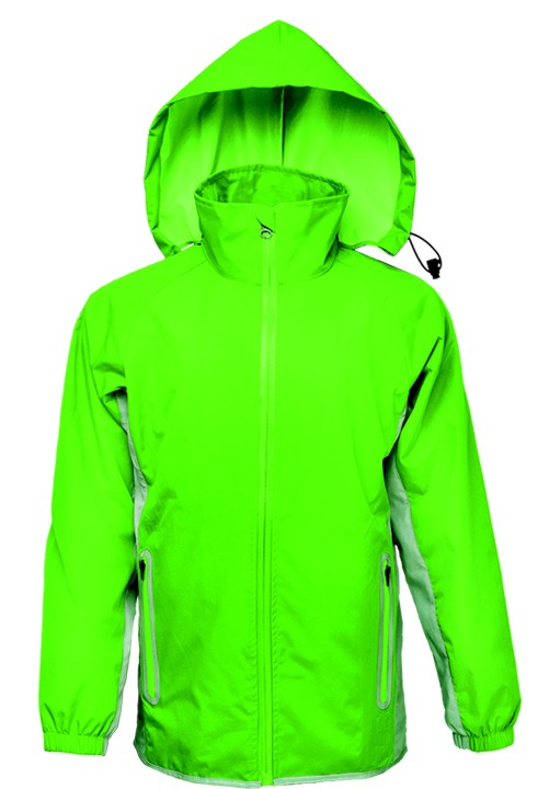 Bocini Unisex Shower Proof Reflective Wet Weather Jacket (BOCCJ1430)