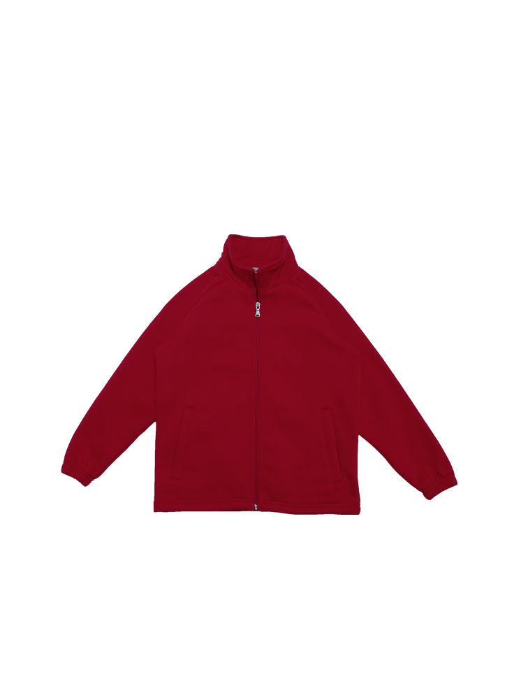 Bocini Kids Poly/Cotton Fleece Zip Through Jacket (BOCCJ1575)