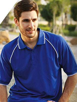 Bocini Unisex Breezeway Polo Short Sleeve (BOCCP0326)