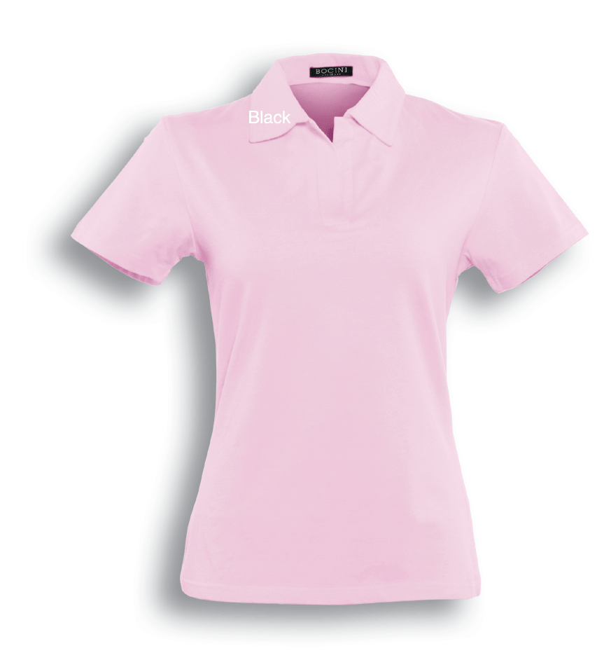 Bocini Ladies Cotton Spandex Polo Short Sleeve (BOCCP0436)